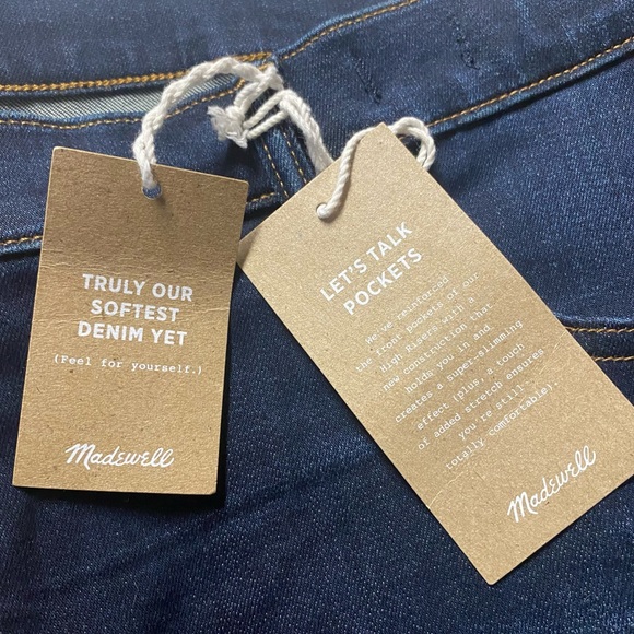Madewell Taller 9" High-Rise Skinny Jeans in Larkspur Wash: TENCEL Denim Edition - Picture 10 of 11